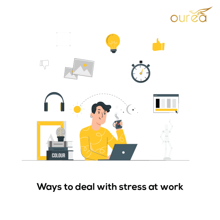 WAYS TO DEAL WITH STRESS AT WORK